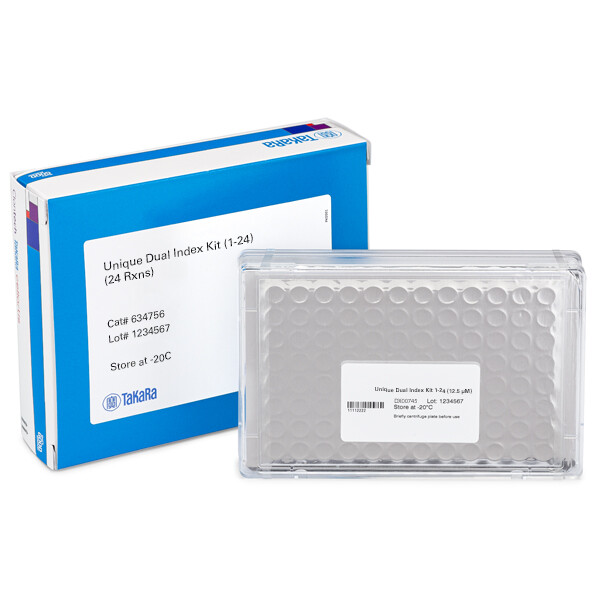 构建测序文库的index引物试剂盒Unique Dual Index Kit (1–24) - Clontech