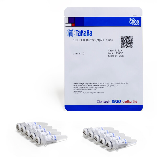 Taq酶缓冲液10 × PCR Buffer (Mg2+ free) - Takara