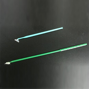 细胞刮刀，23cm，刀刃宽度1.95cm，荧光绿色，灭菌，适用于皿等宽口容器 - 百赛利德