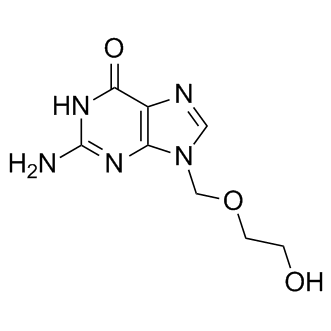 Aciclovir，抑制病毒DNA聚合酶抗疱疹药 - 阿拉丁