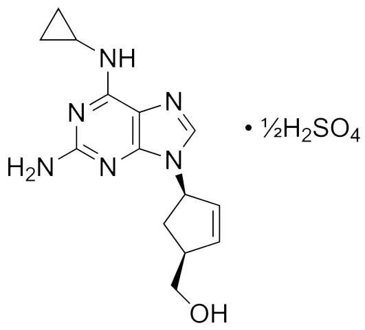 Abacavir sulfate，强大的竞争性鸟苷类似物逆转录酶抑制剂 - 阿拉丁
