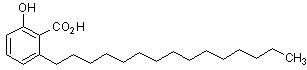 Anacardic acid，组蛋白乙酰转移酶（HAT）抑制剂 - 阿拉丁