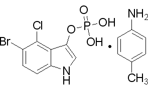 5-溴-4-氯-3-吲哚基磷酸酯对甲苯胺盐（BCIP)，组织化学碱性磷酸酶底物 - 阿拉丁