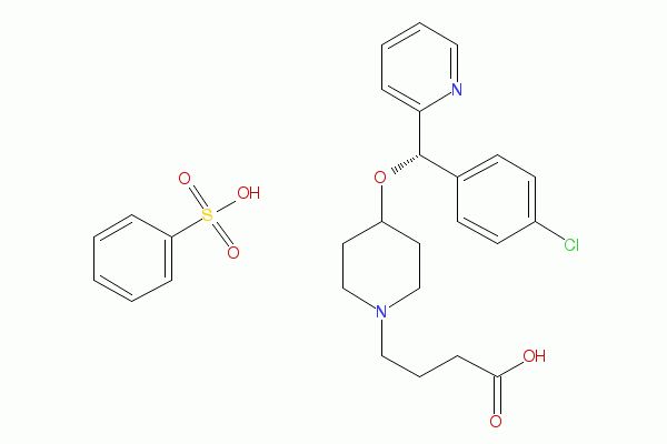 Bepotastine Besilate，选择性H 1受体拮抗剂 - 阿拉丁