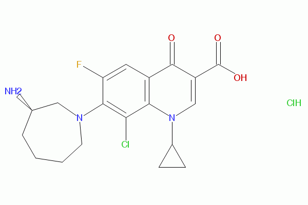 Besifloxacin HCl，广谱氟喹诺酮类抗生素 - 阿拉丁