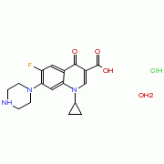 环丙沙星盐酸盐一水合物，氟喹诺酮类抗生素 - 阿拉丁