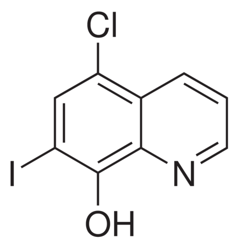 5-氯-8-羟基-7-碘喹啉，金属螯合剂和离子载体 - 阿拉丁