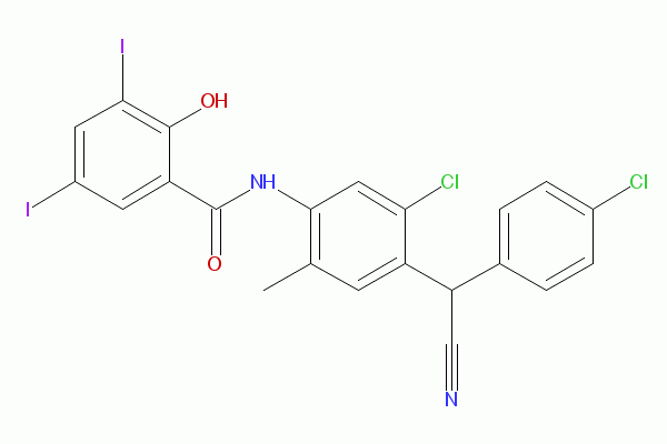 Closantel，抗菌和抗寄生虫剂 - 阿拉丁