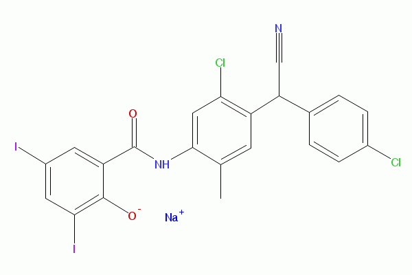 Closantel Sodium，抗寄生虫剂 - 阿拉丁