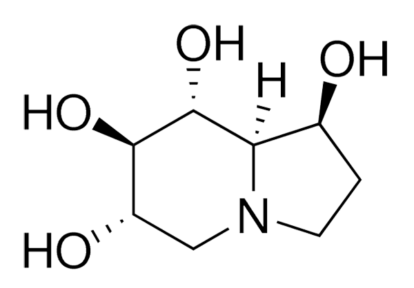 栗精胺，强效蔗糖酶（Ki = 2.6 nM）和α-和β-葡萄糖苷酶活性抑制剂 - 阿拉丁