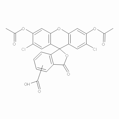 5(6)-羧基-2’,7’-二氯荧光素3’,6’-二乙酸酯，胺反应性，荧光非选择性酯酶底物 - 阿拉丁