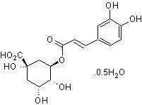 绿原酸半水合物，具有多种生物学作用的抗氧化剂 - 阿拉丁