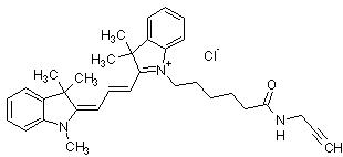 Cyanine3炔烃，发出黄色的荧光炔烃染料 - 阿拉丁