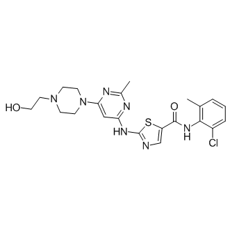 Dasatinib，强大的Src家族酪氨酸激酶（SFK）/ Bcl-Abl激酶抑制剂 - 阿拉丁