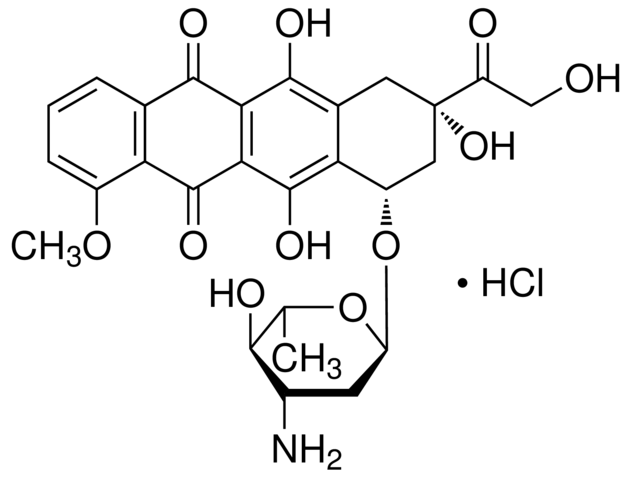 Epirubicin hydrochloride，拓扑异构酶II抑制剂细胞可渗透的 - 阿拉丁