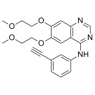 Erlotinib HCl (OSI-744)，强大的EGFR酪氨酸激酶\ xa0抑制剂 - 阿拉丁