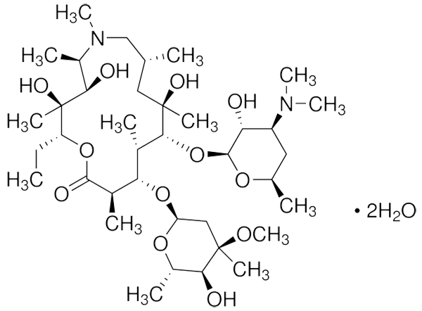 Azithromycin Dihydrate，大环内酯类抗生素 - 阿拉丁