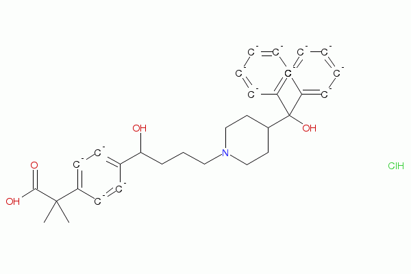 Fexofenadine HCl，选择性H 1受体拮抗剂 - 阿拉丁