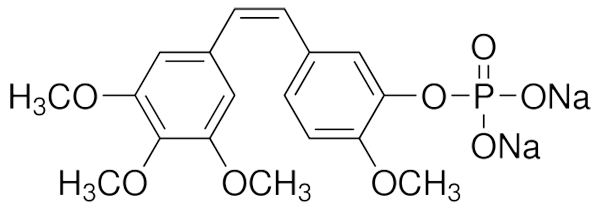 Fosbretabulin disodium，破坏血管和抗肿瘤的康维他汀前药 - 阿拉丁