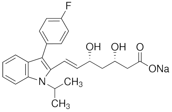 Fluvastatin Sodium，竞争性HMG-CoA还原酶抑制剂 - 阿拉丁