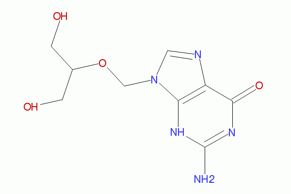 Ganciclovir，抗病毒化合物抑制DNA复制 - 阿拉丁