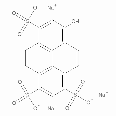 8-羟基芘-1,3,6-三磺酸 三钠盐，高水溶性荧光pH指示剂 - 阿拉丁