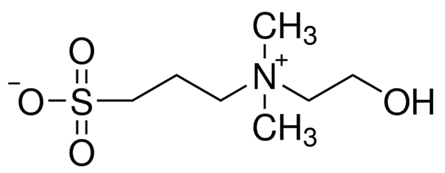 (2-羟乙基)二甲基(3-磺丙基)氢氧化铵内盐 [用于生化研究]，两性离子非洗涤剂磺基甜菜碱 - 阿拉丁