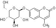 4-甲基伞形酮基α-L-吡喃二糖苷，荧光α-L-异丁烯酸酶底物 - 阿拉丁