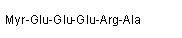 Myr-Glu-Glu-Glu-Arg-Ala，β整合素-Gα相互作用的抑制剂 - 阿拉丁