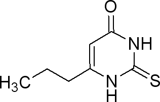 6-正丙基-2-硫代尿嘧啶，非竞争性I型碘甲状腺素去碘酶抑制剂甲状腺过氧化物酶抑制剂 - 阿拉丁