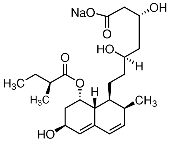 Pravastatin sodium，强大的竞争性HMG-CoA还原酶抑制剂 - 阿拉丁