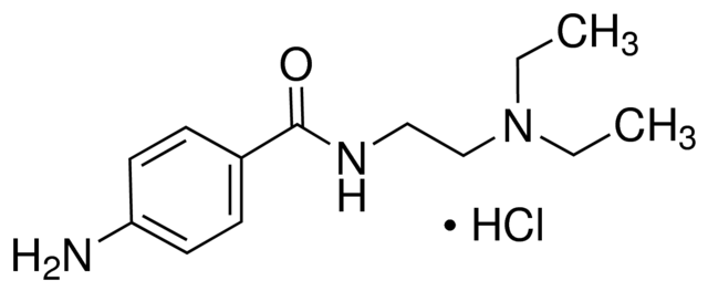N-[(2-二乙氨基)乙基]-4-氨基苯甲酰胺盐酸盐，钠通道阻滞剂特定的DNA甲基转移酶1抑制剂 - 阿拉丁