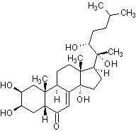 Ponasterone A，蜕皮激素类似物有力的蜕皮甾类活性诱导剂 - 阿拉丁