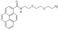 Pyrene azide 1，形成准分子的荧光染料叠氮化物，对点击化学的微环境具有很高的敏感性 - 阿拉丁