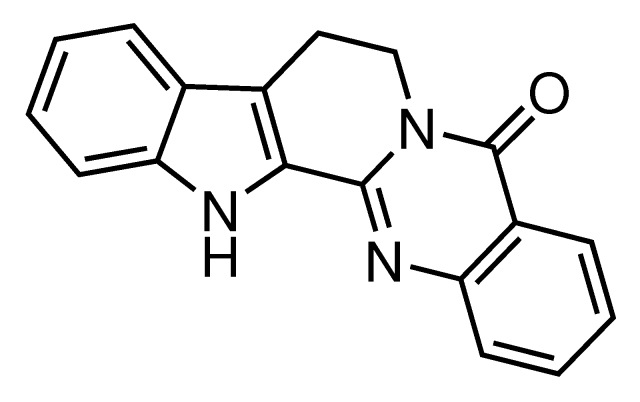 吴茱萸次碱，源自吴茱E的吲哚喹唑啉生物碱 - 阿拉丁