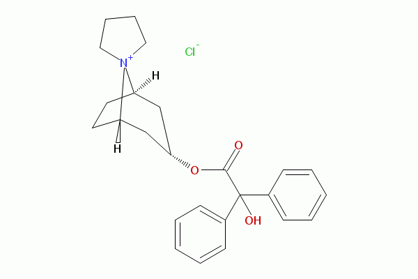 Trospium chloride，竞争性M2和M3 mAChR拮抗剂 - 阿拉丁