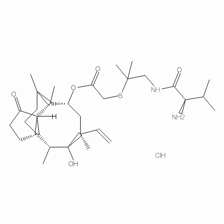 Valnemulin HCl，广谱抑菌剂 - 阿拉丁