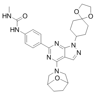 WYE-125132(WYE-132)，高效，ATP竞争性mTOR抑制剂 - 阿拉丁